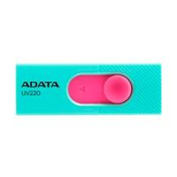 MEMORIA ADATA 32GB USB 2.0 UV220 RETRACTIL AZUL-ROSA MEMORIA ADATA 32GB USB 2.0 UV220 RETRACTIL AZUL-ROSA